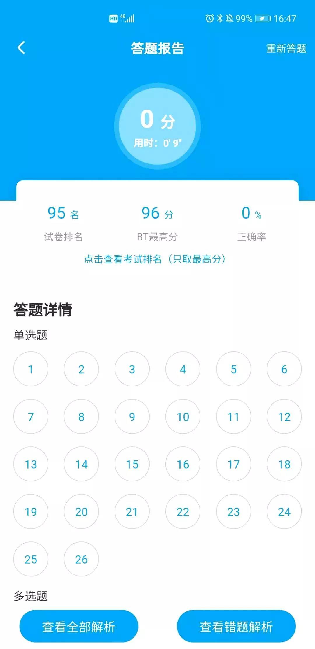 BT学院税务师做题软件