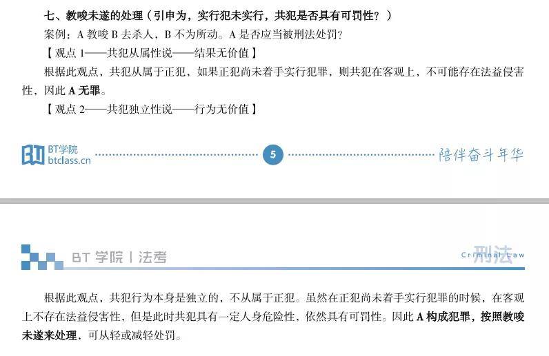 刑法观点怎么展示