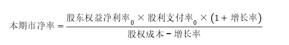 注会本期市净率